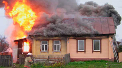 Шебекинские пожарные ликвидировали возгорание дома в селе Красная Поляна