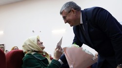 Шебекинцы открыли Год защитника Отечества 
