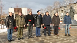 Жители Шебекино почтили память погибших в локальных военных конфликтах 