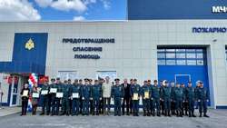 Вячеслав Гладков открыл новую пожарно-спасательную часть
