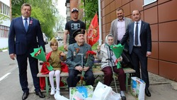 Шебекинские ветераны Великой Отечественной войны приняли поздравления с Днём Победы