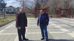 Шебекинские единороссы проверили благоустроенный объект