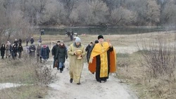 Шебекинцы отпраздновали Крещение Господне