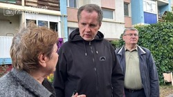 Вячеслав Гладков проинспектировал восстановление жилья в Шебекино 