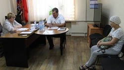 Замгубернатора Белгородской области Юлия Щедрина провела личный приём в Шебекинском горокруге 