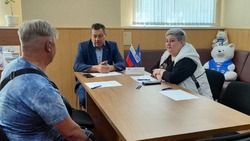 Геннадий Чмирев встретился  с шебекинцами
