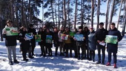 Школьники шебекинского посёлка Маслова Пристань приняли участие в открытом уроке  по экологии