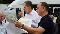 Вячеслав Гладков проверил  ход восстановительных работ в Шебекинском городском округе