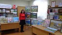 Природа дарит вдохновение. Шебекинская художница Ирина Серенко представила свою живопись