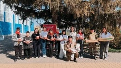 Шебекинские волонтёры продолжили эстафета добра и патриотизма