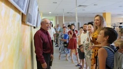 Исполнил мечту спустя 43 года. Шебекинский художник Виктор Пирогов открыл свою персональную выставку