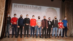 Шебекинские призывники ушли на армейскую службу