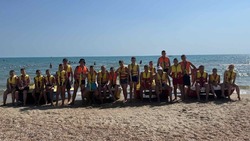 Шебекинские спортсмены провели сборы на берегу Чёрного моря