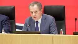 Вячеслав Гладков начал выступление на пресс-конференции