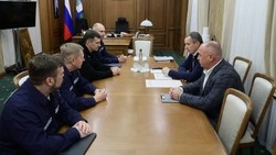 Вячеслав Гладков рассказал о встрече с гендиректором ПАО «Россети Центр» Борисом Эбзеевым