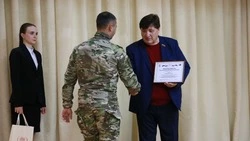 Участники территориальной обороны услышали слова благодарности