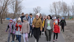 Шебекинцы приняли участие во всероссийской акции «10 000 шагов к жизни»