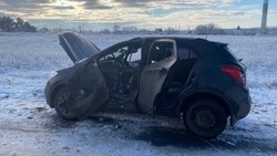 Легковой автомобиль в Шебекино подвергся атаке ВСУ
