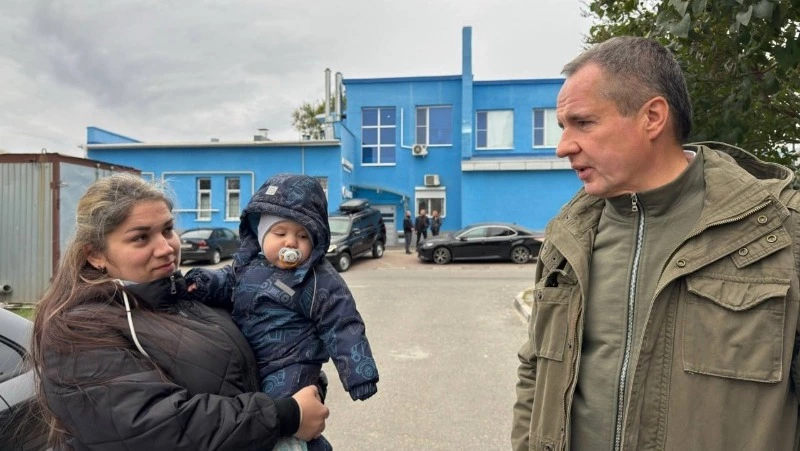 Вячеслав Гладков посетил Шебекинский округ