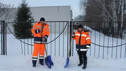 Шебекинские работники коммунального хозяйства успешно справились с уборкой снега