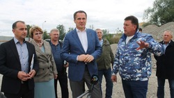 Вячеслав Гладков побывал с рабочим визитом в Шебекинском городском округе