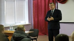 Андрей Гриднев продолжил встречи с шебекинцами
