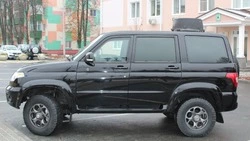Бронированный автомобиль УАЗ Патриот от фонда «Поколение» передан Шебекинскому округу 