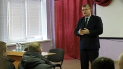 Андрей Гриднев продолжил встречи с шебекинцами