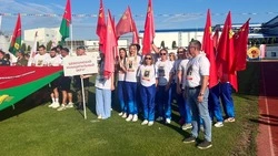 Шебекинцы поучаствовали в четвёртом летнем параде физкультурников Белгородской области