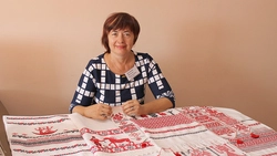 Искусная шебекинская мастерица поделилась секретами вышивания
