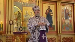 Митрополит Иоанн совершил Божественную литургию в Шебекино