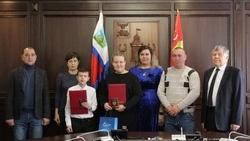 Юные шебекинцы получили паспорта