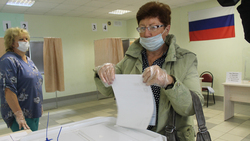Шебекинцы проявили активность в первый день голосования
