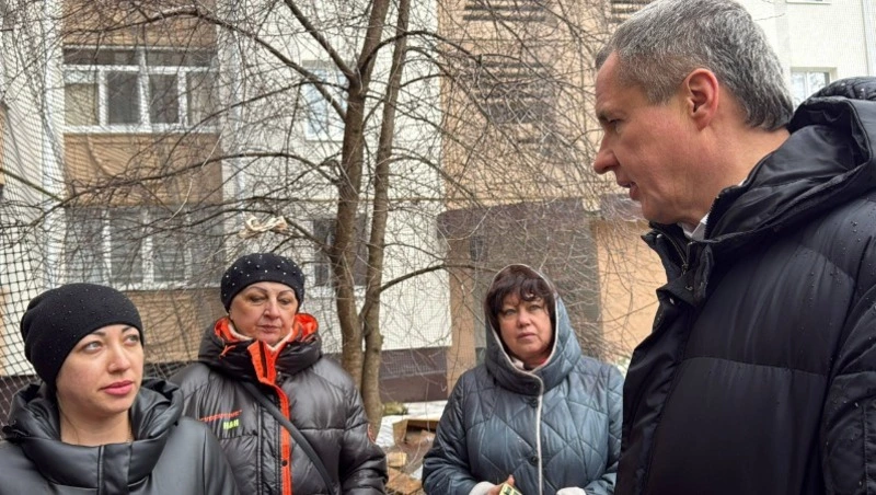 Вячеслав Гладков совершил рабочую поездку в Шебекино 