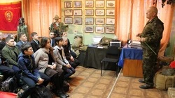 Урок мужества состоялся в Шебекино 