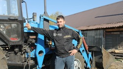 Фермер из шебекинского села Середа занялся молочным животноводством