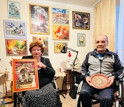 Шебекинские инвалиды нашли себя в творчестве