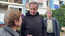 Вячеслав Гладков проинспектировал восстановление жилья в Шебекино 