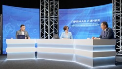 940 вопросов поступило на прямую линию белгородского губернатора