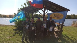 Шебекинские ветераны локальных военных конфликтов провели рыболовный турнир