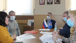 Депутат Белгородской областной Думы Алексей Красовский провёл приём граждан