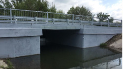 Шебекинский мост приобрёл обновлённый вид