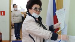 Шебекинка Татьяна Васильевна Шкрогаль исполнила свой гражданский долг