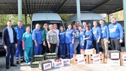 Работники Шебекинской подстанции скорой помощи получили подарки в свой профессиональный праздник