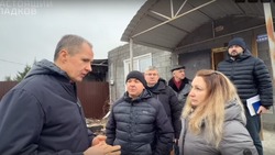 Вячеслав Гладков совершил рабочую поездку в Шебекино