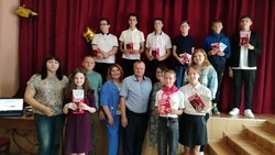 Юные шебекинцы получили паспорта 