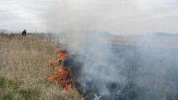 Правоохранители составили три материала по ландшафтным пожарам в Шебекинском округе