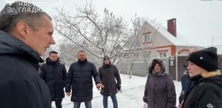 Вячеслав Гладков посмотрел восстановление домов в Шебекино