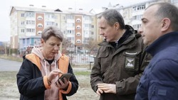 Вячеслав Гладков проверил темпы восстановления повреждённого жилья в Шебекино