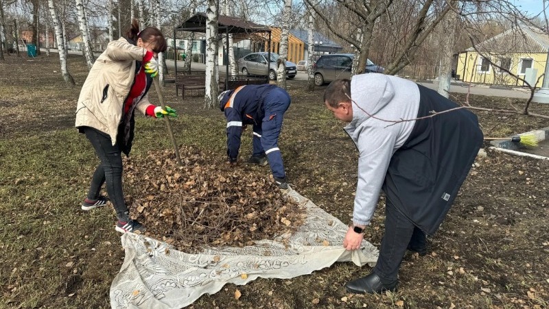 Большой субботник прошёл в Шебекинском округе